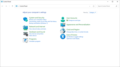 Click on "System and Security"Click on "System"