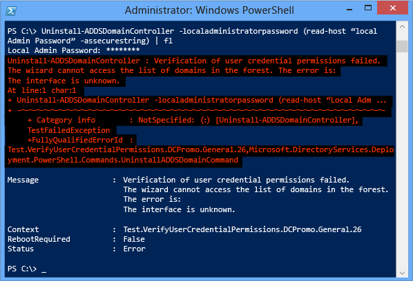 Check that the correct domain name is entered when joining the domain
Verify the DNS settings and ensure they are pointing to the correct domain controller