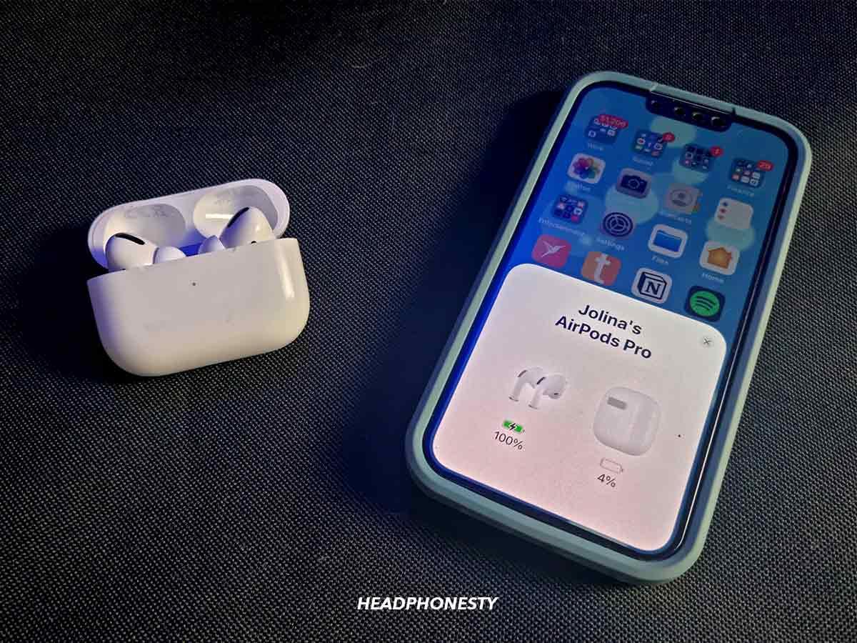 Check the battery life of your AirPods by opening the case near your iPhone or iPad.
Reset your AirPods if they are not charging or working as expected.