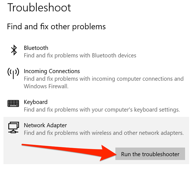 Choose Troubleshoot: In the left sidebar, select Troubleshoot.
Run the Network troubleshooter: Scroll down and click on Network troubleshooter, then follow the on-screen instructions to diagnose and fix any network-related issues.