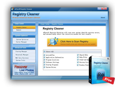 Download and install a registry cleaner
Run the registry cleaner to scan and fix any errors