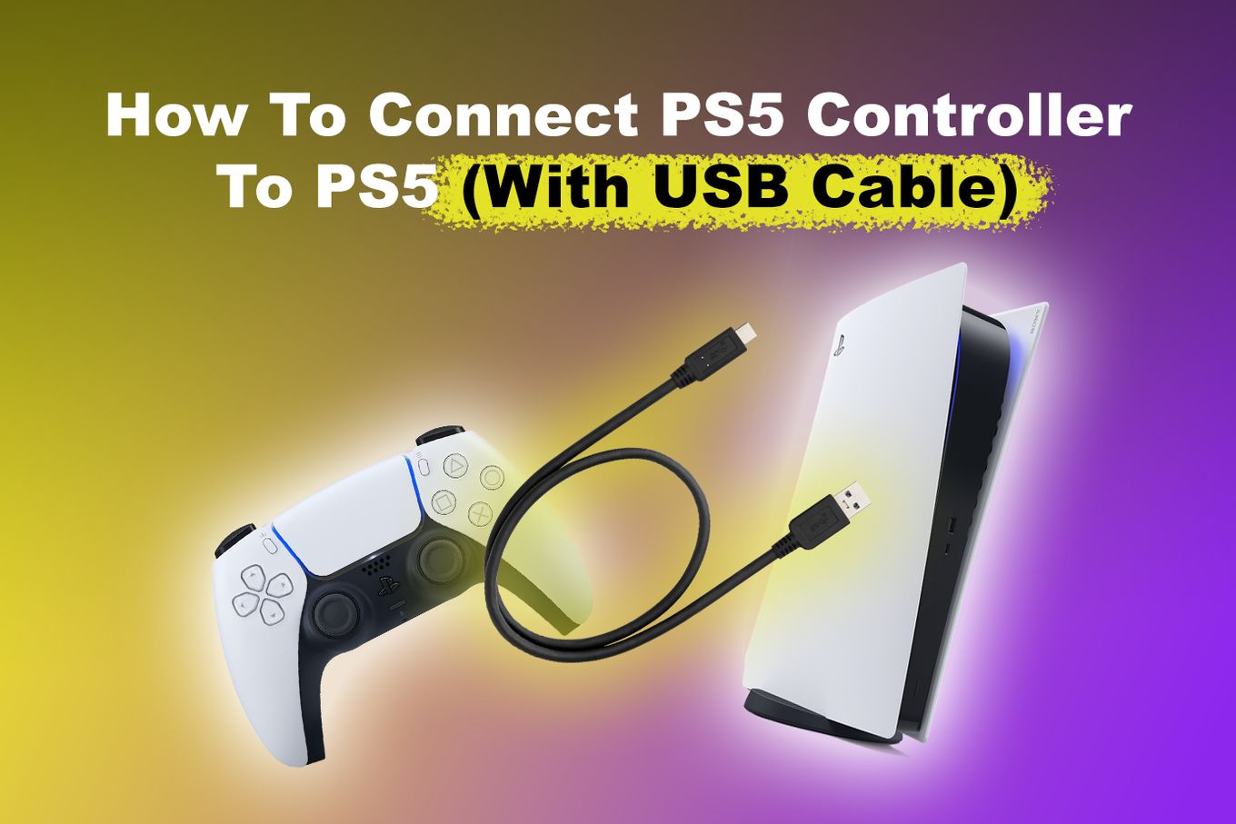 Ensure the controller is properly connected:
Use a different USB cable to connect the controller to the console.