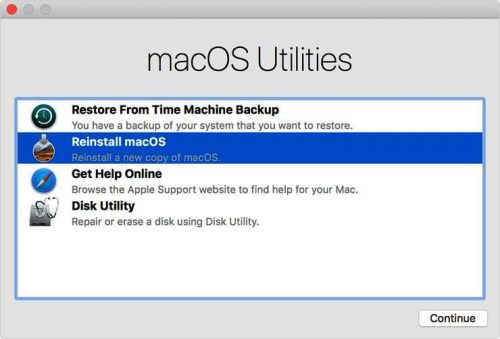 Follow the on-screen instructions to reinstall macOS.
Once the reinstallation is complete, restore your files and data from the backup.
