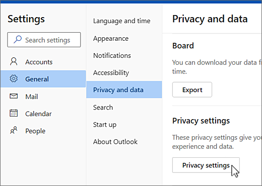 Go to your computer's settings or control panel.
Search for "Privacy" settings.