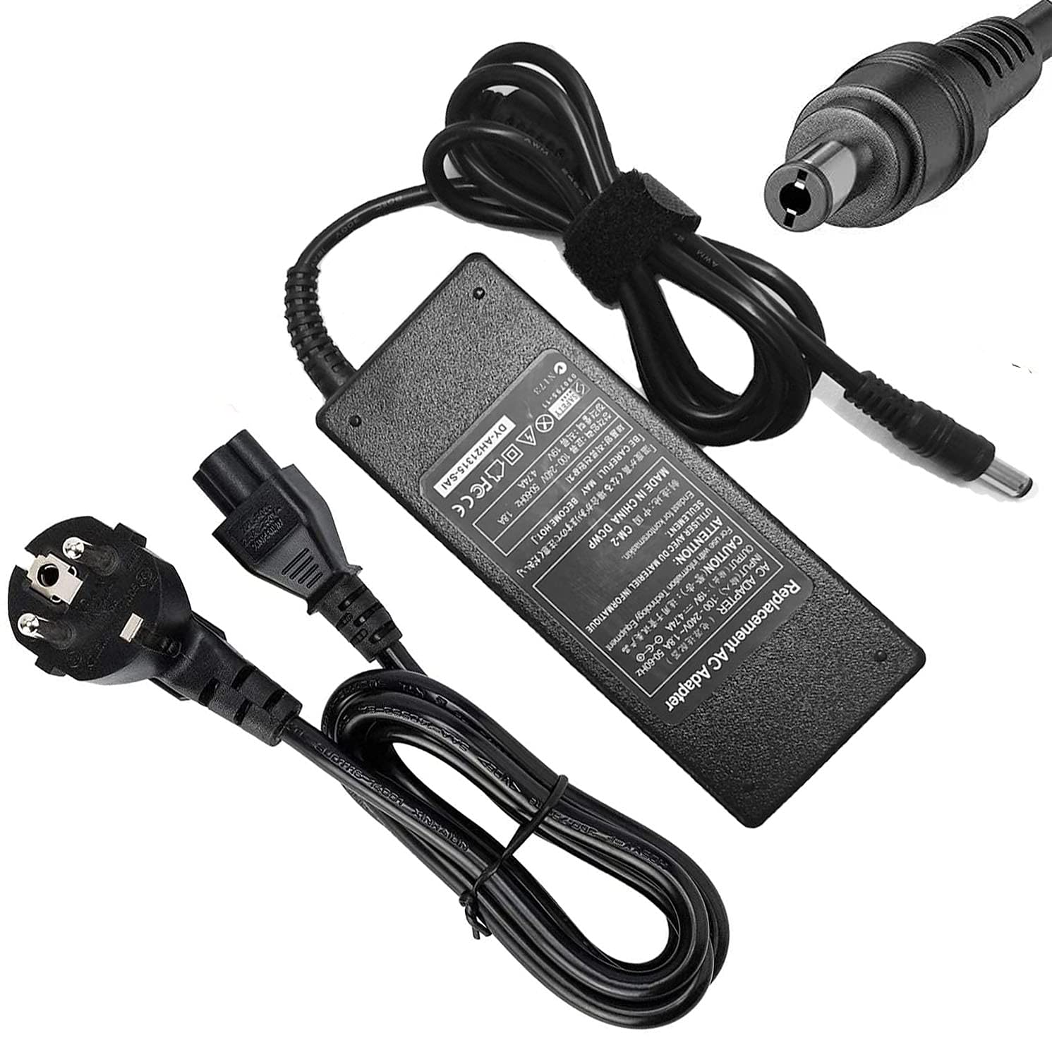 Laptop power supply and connections