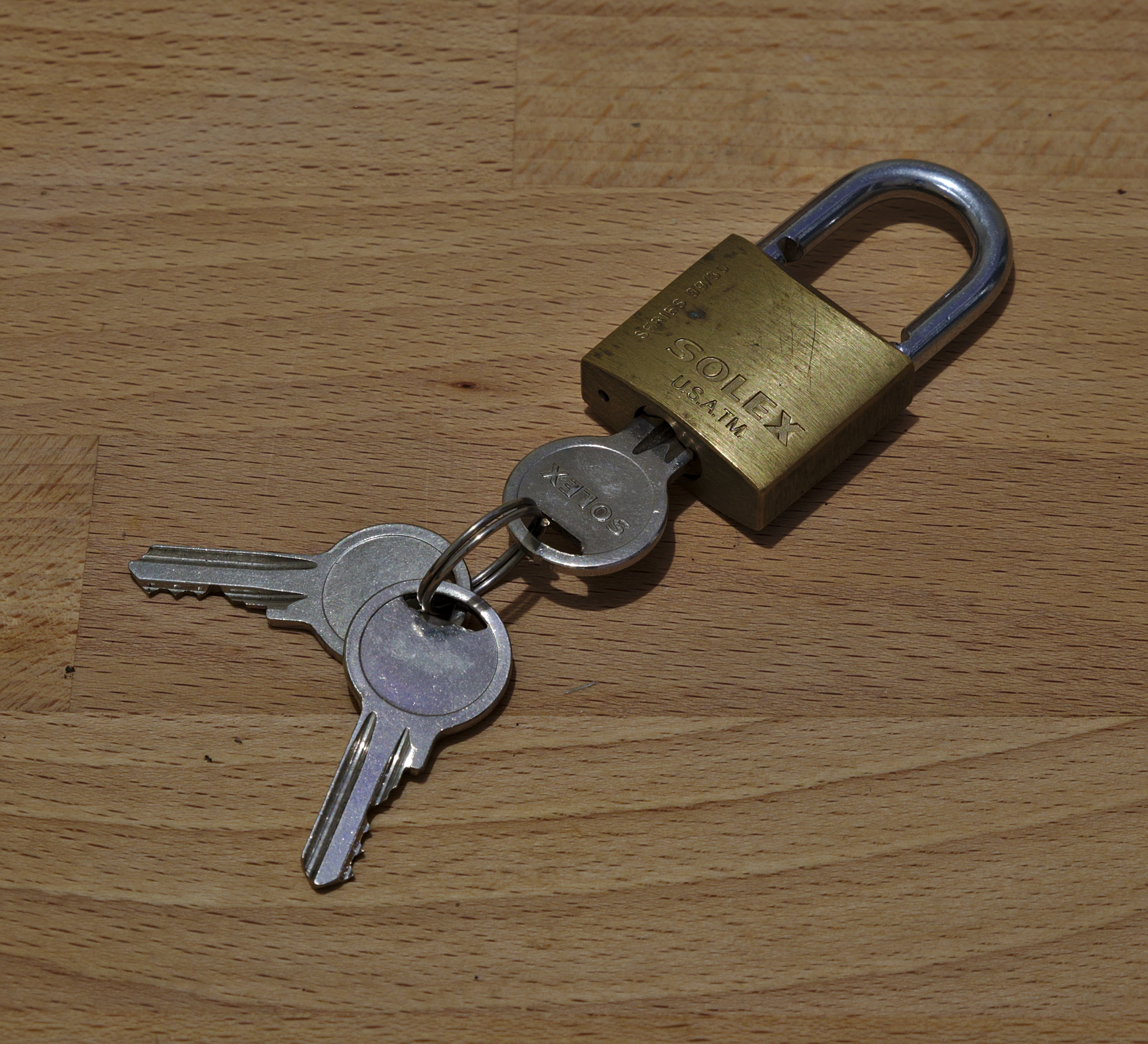 Lock and key