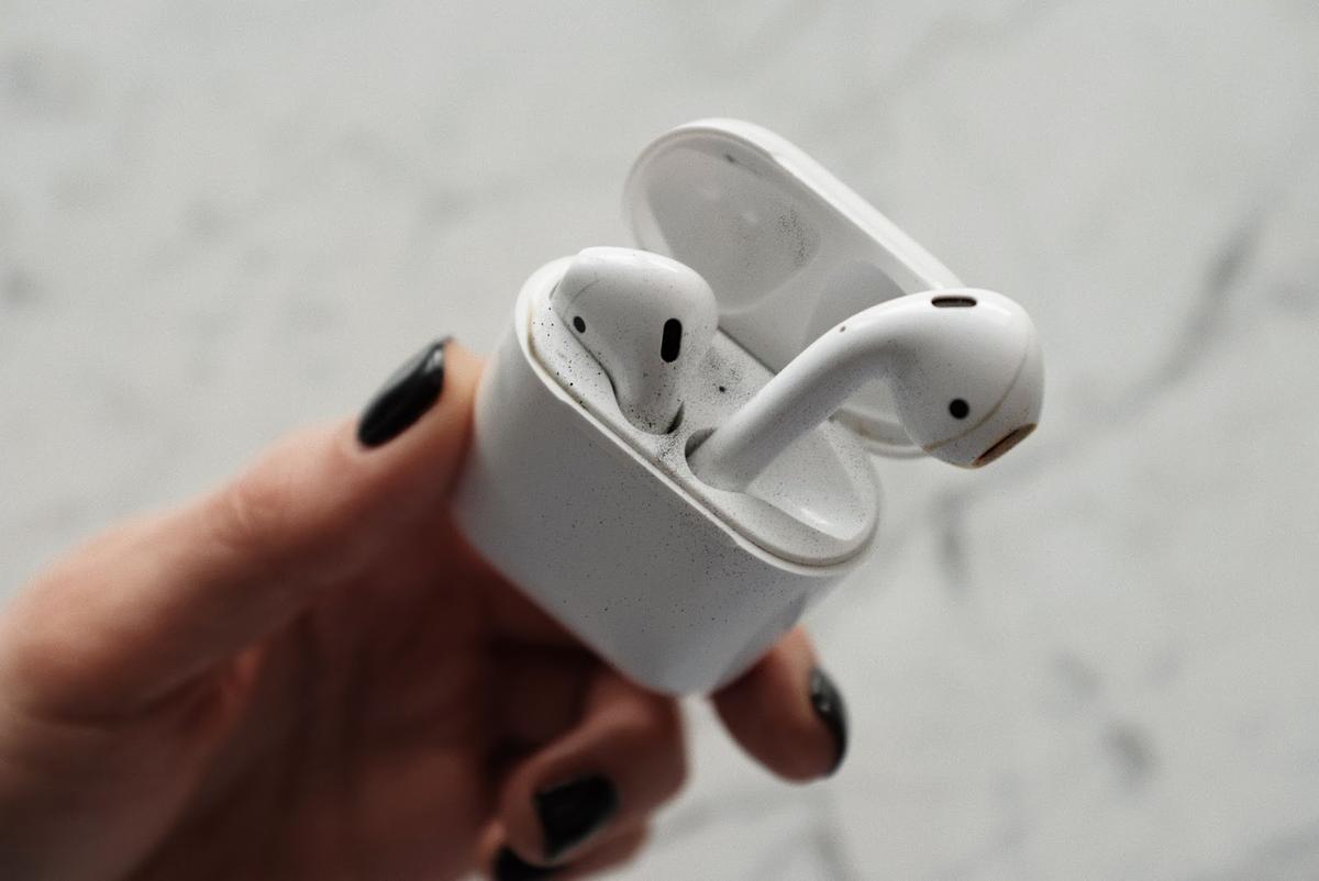 Make sure your AirPods are clean and dry before charging them.
Use the charging case that came with your AirPods to charge them.