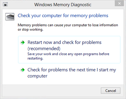 Memory diagnostic tool