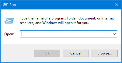 Open the Run dialog box by pressing Windows key + R.
Type %temp% in the Run dialog box and press Enter.