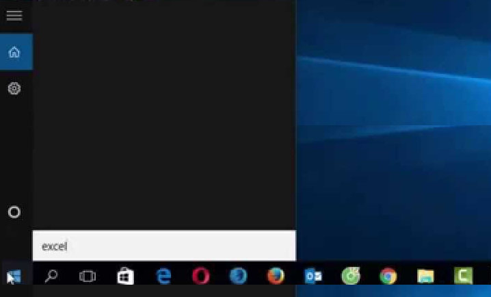 Open the Start menu on your desktop.
Type "Run" in the search bar and click on the "Run" app that appears.