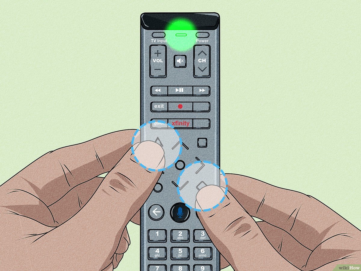 Press and hold the TV and Select buttons on the remote at the same time for 5 seconds.
The LED light on the remote should flash twice to indicate that the reset was successful.