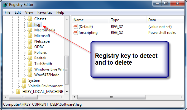 Registry keys being deleted