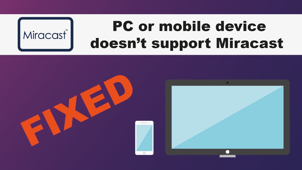Use compatible devices: Check if your source device and Miracast receiver are both on the list of compatible devices provided by the manufacturer.
Adjust display settings: Ensure that your source device's display settings are properly configured to output to the Miracast receiver.