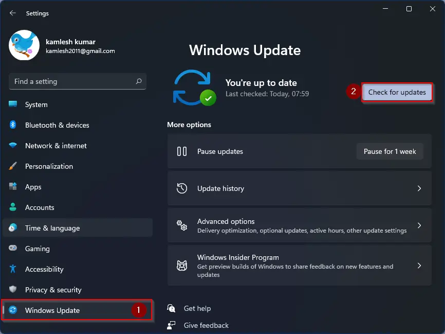 Windows 11 upgrade screen
